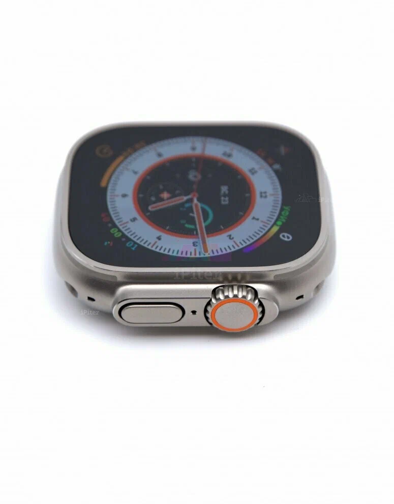 Apple Watch Ultra 49 mm Titanium Case Black/Gray Trail loop M/L