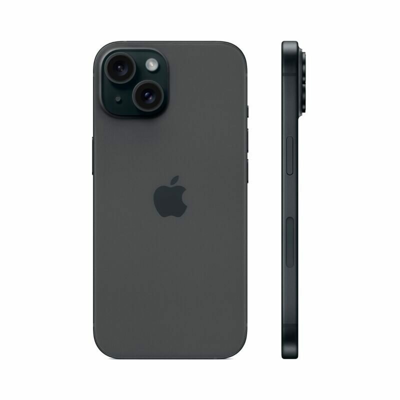 Apple iPhone 15 128GB Black, Dual: nano SIM + eSIM